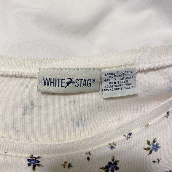 VINTAGE FLORAL LONG SLEEVE - Picture 4 of 5